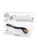 Sodacoda Dermaroller - 540 Titanium & Stainless Steel Micro Needles | 2.50mm Needle Length for Ultimate Skin Rejuvenation - Buy Online on SooperMarket.com