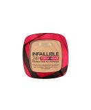 L'Or al Paris Infallible 24H Fresh Wear Foundation in a Powder Full-coverage Longwear Weightless Smooth Finish Water-proof and Transfer-proof 200 Golden Sand 200 Golden Sand 9 g (Pack of 1) - Buy Online on SooperMarket.com
