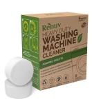 Renuv Washing Machine Cleaner Tablets - 40g Eco-Friendly Solution for Front Load, Top Load, HE Machines - Deep Cleans and Dissolves Slowly for Maximum Effect - Buy Online on SooperMarket.com