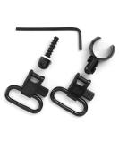 Uncle Mike's QD Quick Detachable Super Swivel 1391-2 for 1" slings , Black - Buy Online on SooperMarket.com
