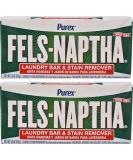 Fels Naptha Laundry Soap Bar - 5.0 oz - 2 pk 5 Ounce (Pack of 2) - Buy Online on SooperMarket.com