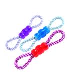 Classic Pet Products Vinyl and Rope Tug Toy Assorted Color - Buy Online on SooperMarket.com