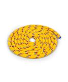 Springs rope children and adults |Nice pattern |Yellow |Seile School |Jumping rope fitness |3 meters |Skipping Rope |Jumping Rope - Buy Online on SooperMarket.com