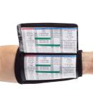 WristCoaches Football Play Wristbands - Adult Quarterback Gear - Wristband Playbook - Softball Wristbands for Signs - Soccer, Baseball & Catchers Wristband - QB Play Card Wrist Band Training Equipment Single Pack - Buy Online on SooperMarket.com