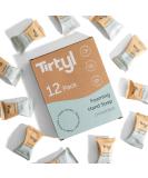 Tirtyl Foaming Hand Soap Tablet Refills - 12 Pack - 96 fl oz total (makes 12x 8 fl oz bottles of soap) - Cleansing & Moisturizing - Compostable Packaging - Unscented - Buy Online on SooperMarket.com
