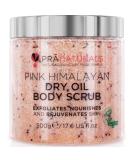 Pranatural body peeling made of pink Himalayal salt 500 g by nature of nourishing minerals and vitamins removes dead skin cells and regenerates the skin - Buy Online on SooperMarket.com