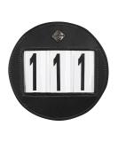 LeMieux Bridle Number Holder for Competitions - Leather - Strong Fixing Pin - One Size Black - Buy Online on SooperMarket.com