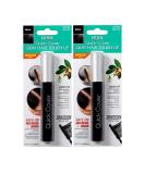 Kiss Colors Quick Cover Gray Hair Touch Up Brush Black BGC01 (2pcs) #Set 1 (Black) - Buy Online on SooperMarket.com