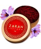 Zaran Saffron Superior Saffron Threads (Super Negin) Premium grade Saffron Spice for Paella Risotto Teas and all Culinary Uses (2) 2.0 Grams - Buy Online on SooperMarket.com