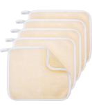 5 Pack Exfoliang Face and Body Wash Cloths Towel Soft Weave Bath Cloth Exfoliating Scrub Cloth Massage Bath Cloth for Women and Man (5 Pack Two Sides Exfoliating Cloth) Beige 10.63x9.05 Inch (Pack of 5) - Buy Online on SooperMarket.com