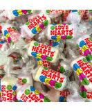 50 Mini Love Heart Sweets Valentines Sweets Wedding Heart Sweet Rolls Sweet Treat Gifting Co. - Buy Online on SooperMarket.com
