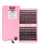 192 Pcs Lash Clusters 2 Styles Mixed Cluster Lashes DIY Eyelash Extensions Eyelash Cluster Extension DIY Individual Lashes Super Thin Band Soft and Easy to Wear (Into You-01+Into You-02 D-Mix) 8-16mix(192PCS)D Curl Into You-01+Into You-02 - Buy Online on SooperMarket.com