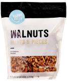 Amazon Brand - Happy Belly California Walnuts, Halves and Pieces, 40 Ounce Walnut Halves and Pieces 2.5 Pound (Pack of 1) - Buy Online on SooperMarket.com