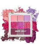 Ruby Kisses Grape Jelly Eyeshadow Palette - 9 Shades Matte, Shimmer, Metallic | Highly Pigmented Eye Makeup - Buy Online on SooperMarket.com