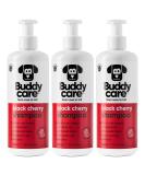 Black Cherry Dog Shampoo - BuddyCare Deep Cleansing Formula | Aloe Vera & Pro-Vitamin B5 | Fruity Fragrance | 500ml X3 - International Shipping Available - Buy Online on SooperMarket.com