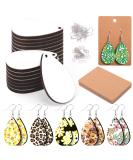 50pcs Sublimation Blanks Products - Sublimation Earring Blanks with Earring Hooks and Jump Rings for Halloween Christmas Women Girls DIY Earring Project Sublimation Accessories - Buy Online on SooperMarket.com