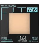MAYBELLINE Fit Me Matte + Poreless Powder - Classic Ivory 120 Ivory 8.5 g (Pack of 1) - Buy Online on SooperMarket.com