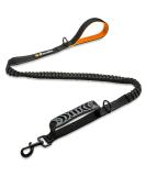 Sweetie Bungee Dog Lead Shock Absorber - Strong Leash 4FT to 5.6FT Long with Soft Padded Handle & Traffic Handle - Reflective Anti Pull Leads for Walking Small Medium and Large Dogs Black - Buy Online on SooperMarket.com
