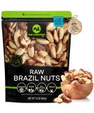 Nut Cravings Raw Brazil Nuts - Unsalted - 1 Lb. (453 grams) - Buy Online on SooperMarket.com