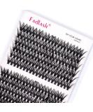 Fadlash Cluster Eyelash Extension 11mm D Curl 0.07mm - DIY Individual Lashes Self-Application DH-30D+40D - Buy Online on SooperMarket.com