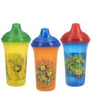 Nuby No Spill Sippy Cups with Vari-Flo Valve, TMNT Design - 9 Oz - Buy Online on SooperMarket.com