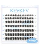 Lash Clusters 84 Pcs - DIY Cluster Eyelash Extensions - Soft and Comfortable - C-Mix (8-16mm) Windy - Buy Online on SooperMarket.com