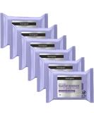 Neutrogena Night Calming Cleansing Makeup Remover Face Wipes  Nighttime Facial Towelettes to Remove Sweat  Dirt & makeup  Leaves Skin Feeling Calm  Alcohol-Free  100% Plant Based Cloth  25 ct - Buy Online on SooperMarket.com