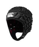 Canterbury CCC Rugby Raze Headguard - Full Coverage Scrum Cap with Soft-Edged Chin Strap - Black - Large - Buy Online on SooperMarket.com