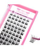 Cluster Lashes 72 Pcs Individual Lashes Lash Clusters DIY Eyelash Extension Natural Lashes Super Thin Band Reusable Soft & Comfortable (D-14mm) 14 mm Natural - Buy Online on SooperMarket.com