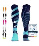 Diasports runstars compression socks for sports running marathon and triathlon |Runstars Premium compression socks with even compression and reinforced heel for women and men blue M - Buy Online on SooperMarket.com