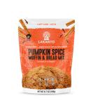 Lakanto Sugar Free Pumpkin Spice Muffin and Bread Mix - Sweetened with Monk Fruit, Ket Diet Friendly, Gluten Free, Dairy Free, 2g Net Carbs - Makes 12 Muffins - Buy Online on SooperMarket.com