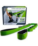 EverStretch Stretching Strap with Loops & E-Book | Non-Elastic Yoga Strap | Premium Stretch Band for Physical Therapy & Exercise - Buy Online on SooperMarket.com