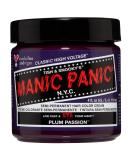 MANIC PANIC Plum Passion Purple Hair Dye   Classic High Voltage - Semi Permanent Warm-toned Purple Hair Color With Red Undertones - Vegan  PPD & Ammonia Free (4oz) Plum Passion 4 Fl Oz (Pack of 1) - Buy Online on SooperMarket.com