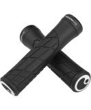 Ergon GA2 Ergonomic Bike Handlebar Grips | MTB Mountain Trail E-Bike| Comfort & Control for Demanding Trails | Lock-on, Carbon Bar Compatible | Standard Trigger Shifter Style | Pair of Grips, 7 Colors / One Size Black - One Size - Buy Online on SooperMarket.com