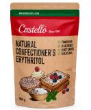 Natural erythritus - powdered sugar |10g 7g sugar |Natural sugar substitute - 0 calories - 0 glycemic index - keto and paleo - 0 net carbohydrates - no GVO - Castello Since 1907-850g - Buy Online on SooperMarket.com