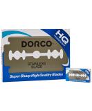 Dorco ST300 Platinum Extra Double Edge Razor Blades - 100 Ct 100 Count (Pack of 1) - Buy Online on SooperMarket.com