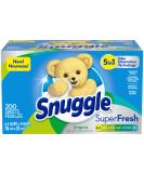 Snuggle Plus SuperFresh Fabric Softener Dryer Sheets - 200 Count - Buy Online on SooperMarket.com