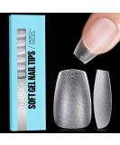 TOMICCA Short Coffin Nail Tips Clear Nail Tips Natural False Nails Coffin French Acrylic Nails Artificial Nails Tips for Girls Women (240 Pcs 15 Sizes) 1.Short Coffin - Buy Online on SooperMarket.com