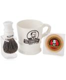 Buy Colonel Conk Model 221 Mug with Mixed Badger Brush and Soap - Premium Shaving Kit for International Shipping - Buy Online on SooperMarket.com