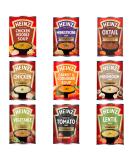 Heinz Soup Bundle - Contains 9 Different Soups Chicken Lentil Minestrone Tomato Oxtail Vegetable Mushroom Chicken Noodle Soup and Carrot and Corriander. (400g) - Buy Online on SooperMarket.com