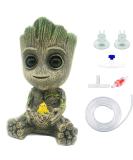 AnxunJim Aquarium Groot Air Bubbler Decorations Fish Tank Air Stone Set - Buy Online on SooperMarket.com