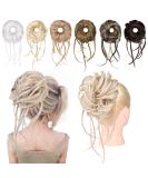 REECHO Super Long Messy Bun Hair Piece in Pearl Platinum - Updo Hair Extension for Women - Buy Online on SooperMarket.com