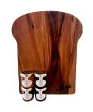 Tiptree Toast Board Set - Includes 4 Tiptree 42g Mini Preserve Jars - Buy Online on SooperMarket.com