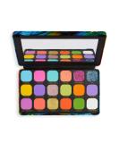 Makeup Revolution Forever Flawless Bird of Paradise Eyeshadow Palette - Long-Lasting Vegan Formula - 20g - Buy Online on SooperMarket.com