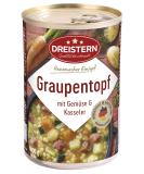 Three Star Graupenpop with Garden Vegetables 400g | Delicious Recyclable Stew | Extra 400g Grain Pot | International Shipping Available - Buy Online on SooperMarket.com