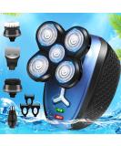 Bald Men's 5-in-1 Electric Head Shaver - Cordless Waterproof Wet/Dry Razor for Face and Head Shaving - USB Rechargeable 2022 Model - Buy Online on SooperMarket.com