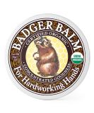Badger - Hardworking Hands Healing Balm, Aloe Vera & Wintergreen, Working Hand Balm, Balm, for Dry Hands, Hand Moisturizer Balm, Certified Organic Hand Balm, Hand Repair Balm, 2 oz 2 Ounce (Pack of 1) - Buy Online on SooperMarket.com