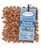 Dirk Drexel ZeckoX herbal treats for cats | treats with herbal extracts | natural nutrition with coconut & cardoon 3 month treatment - Buy Online on SooperMarket.com