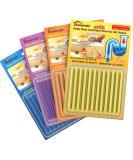 Drain Sticks Drain Stix Drainstix Drain Cleaner and Deodorizer Sticks for Dains As Seen On TV, Drain Cleaner Sticks for Clogs Remover Eliminating Smelly Odor Sink Disposable Drain Stix As Seen On TV - Buy Online on SooperMarket.com