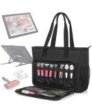 TORIBIO Carrying Bag for Diamond Painting A4 LED Light Pad - Storage Bag for Diamond Painting Tools and Supplies - Embroidery Protective Case - 15.4x12.2x4.7 Black - Buy Online on SooperMarket.com